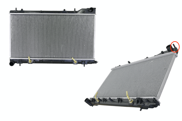 SUBARU FORESTER SG RADIATOR 2002-2007 (NO CAP)