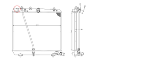 TOYOTA HIACE KDH DIESEL RADIATOR 2014-2019